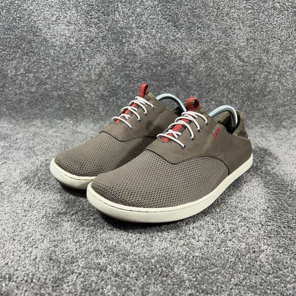 Olukai Nohea Moku 10283-RK13 Mens Size 11 Brown Slip On Casual Shoes Used - Picture 4 of 11